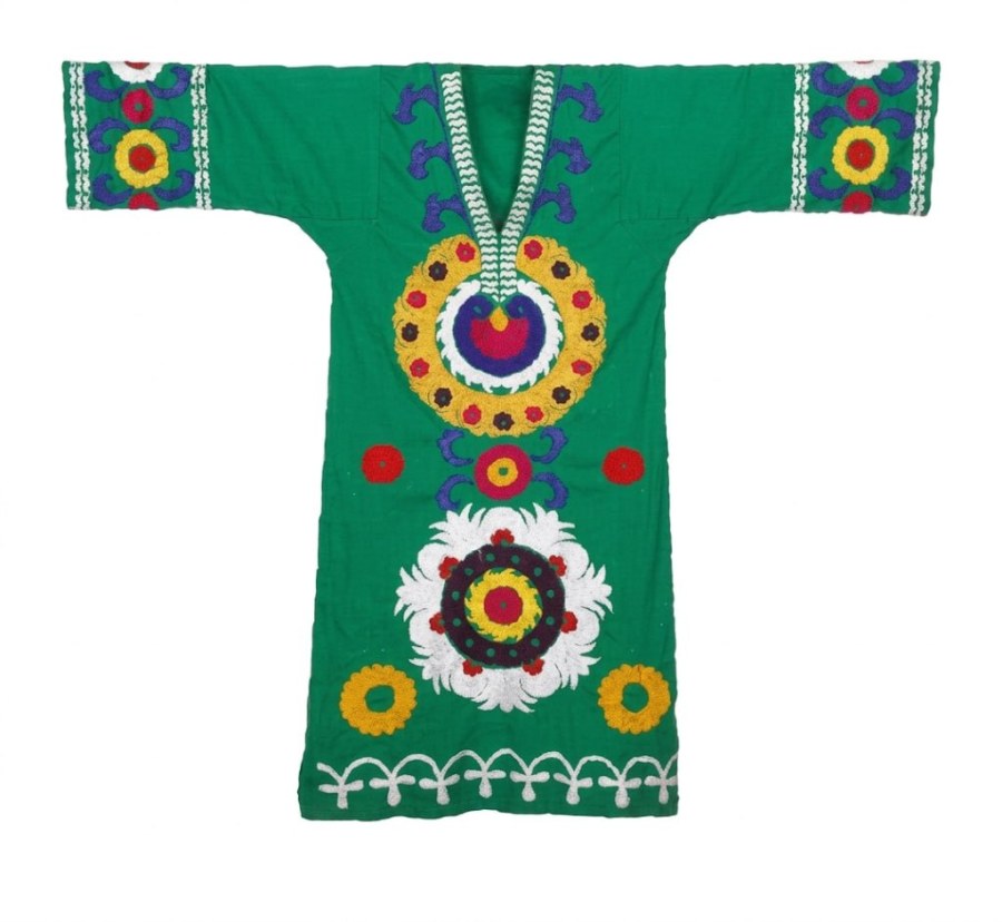 Ayollar ustki ko'ylagi. Qashqadaryo - Surxondaryo. XX asr.